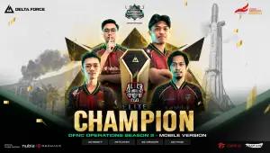 Alter Ego Elite Juara DFNC Season 2 Kategori Mobile(FOTO: Garena)