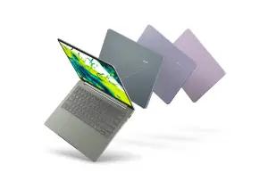 Acer kenalkan dua laptop terbaru dari Swift yaitu Acer Swift Air 14 dan Acer Swift Spin 14 AI di Computex 2026 (FOTO: Dok.Acer)