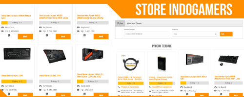Hasil Kerjasama, Store Indogamers Tawarkan Peripherals Gaming Lebih Murah