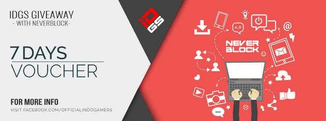Event Giveaway Indogamers dan Neverblock Bagi-bagi Akun VIP!