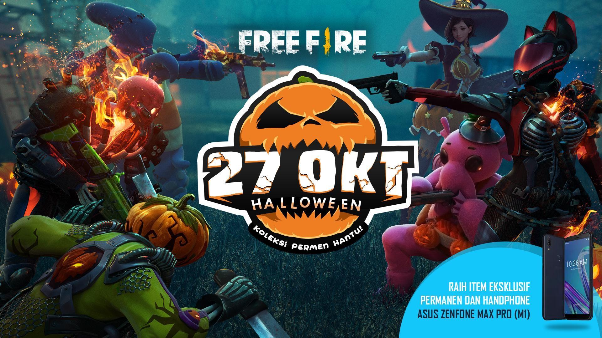 Event Halloween: 27 Oktober Garena Free Fire Bagi-Bagi Smartphone & Masih Banyak Lagi!