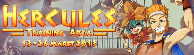 Angel Love Online, Hercules Training Area Telah Dibuka!