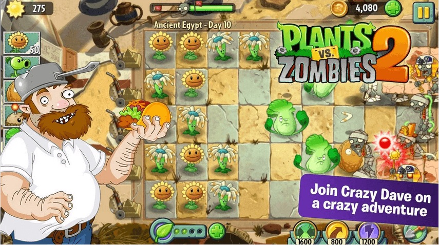 Plant Vs Zombie 2 Kini Sudah Hadir di Android!