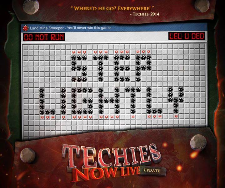 Boom! Techies Akhirnya Hadir di Dota 2!