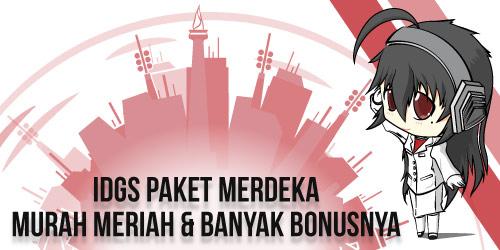 Paket Merdeka IDGS Bagi-bagi ID Spesial Karakter Gratis!