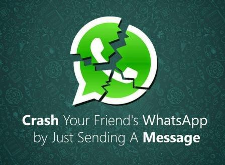 Waspadalah, Pesan Ini Bisa Membuat WhatsApp Kalian Crash!