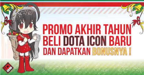 Hanya di Promo Akhir Tahun! Beli Icon Dota Baru Gratis Beragam Bonus Melimpah!