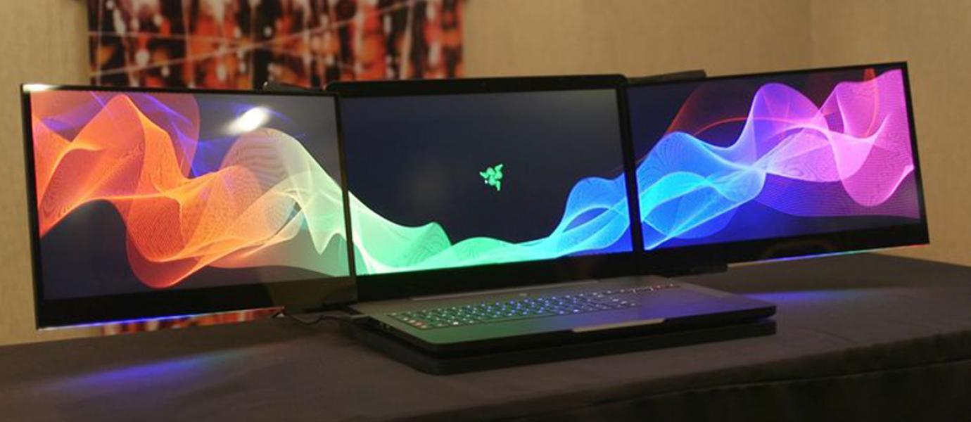 Nahas! Razer Kehilangan Laptop Gaming Tiga Monitornya