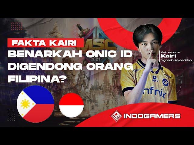 Profil dan Fakta Kairi, Gendong ONIC Indonesia Hattrick MPL ID